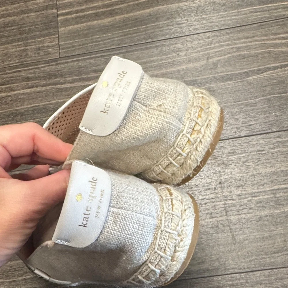 Kate Spade White and Tan Espadrilles - Picture 3 of 7